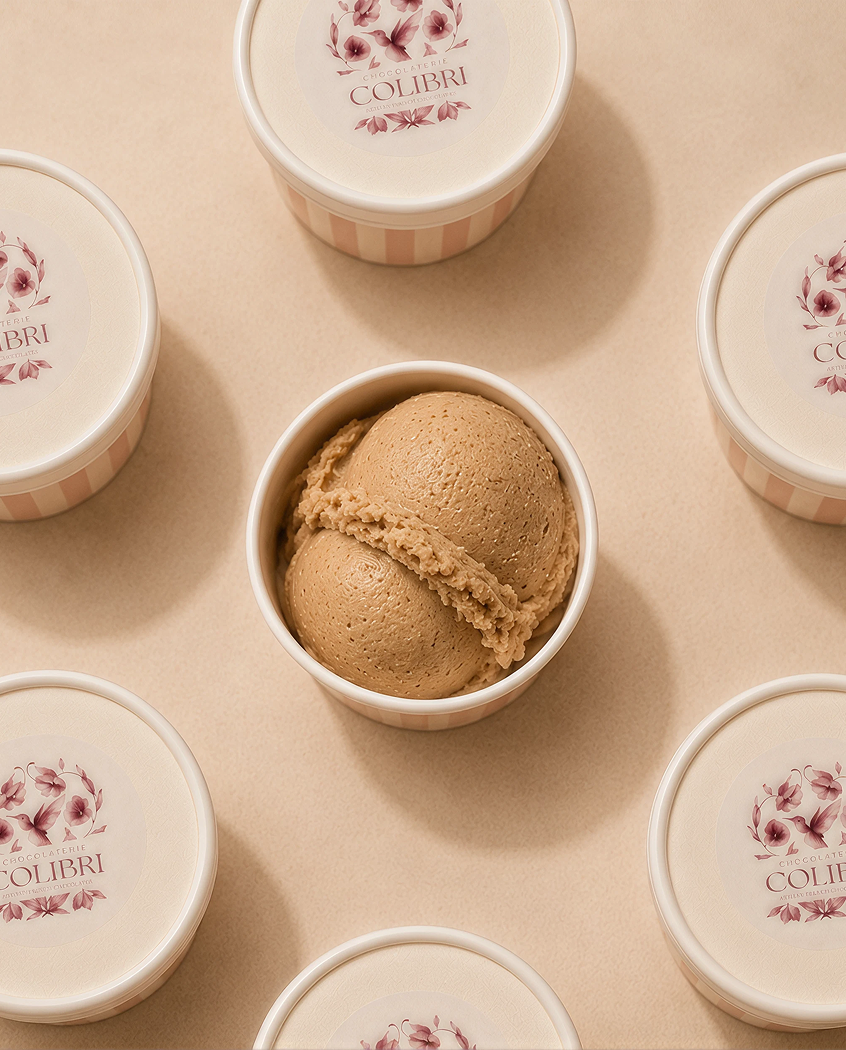 Oregon Hazelnut Praline Gelato