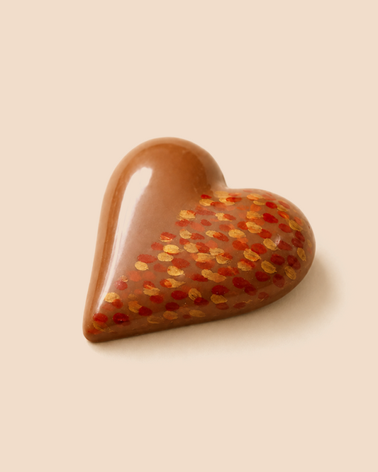 Hand-Painted Chocolate Heart
