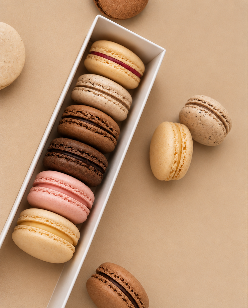 French Macaron Collection (Box of 6)